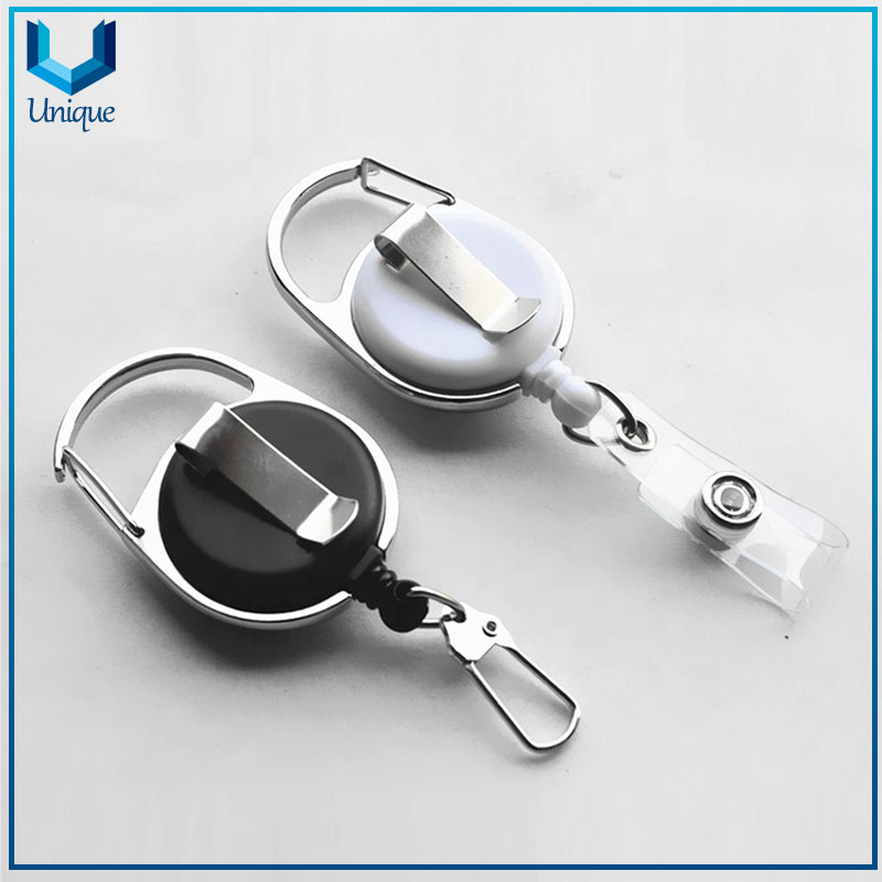 Promotion cute retractable badge holder with customized design, yoyo badge holder