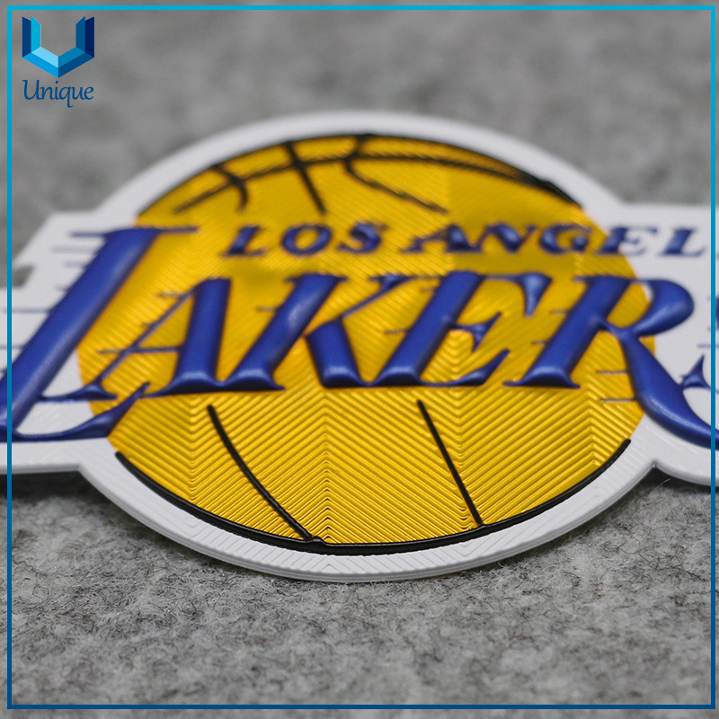High Tpu Custom High Frequence TPU badge， high quality low price PVC hot melt Patch for garment