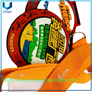 Customized PVC Medals Children's Silicone Medals Cartoon Medals Gold Medals for Marathon Hiking Competitions