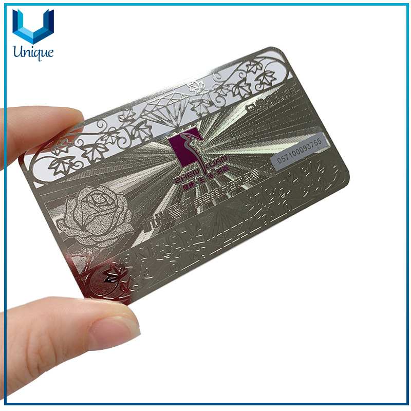 Cutout NFC 216 Metal card 