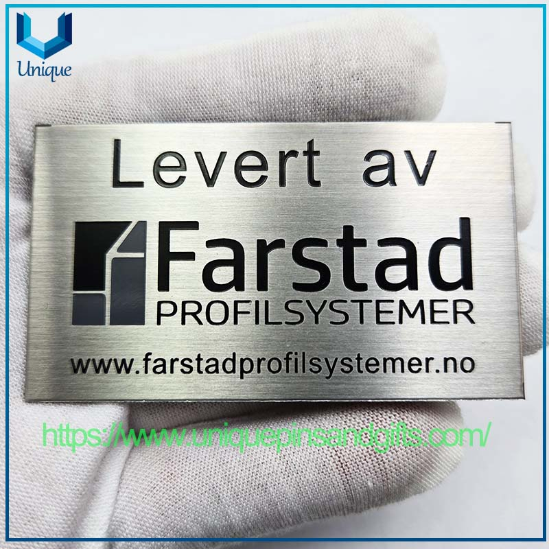 Customized Design Company Stainless Steel Metal Plaque