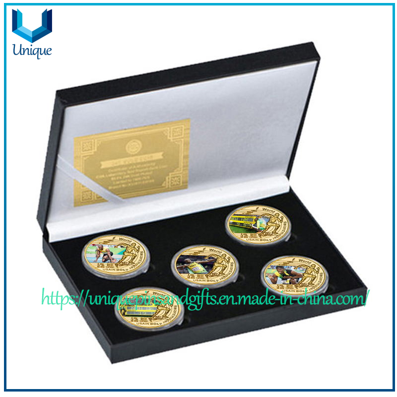 Custom design gold plated sport Medal coin 202306012