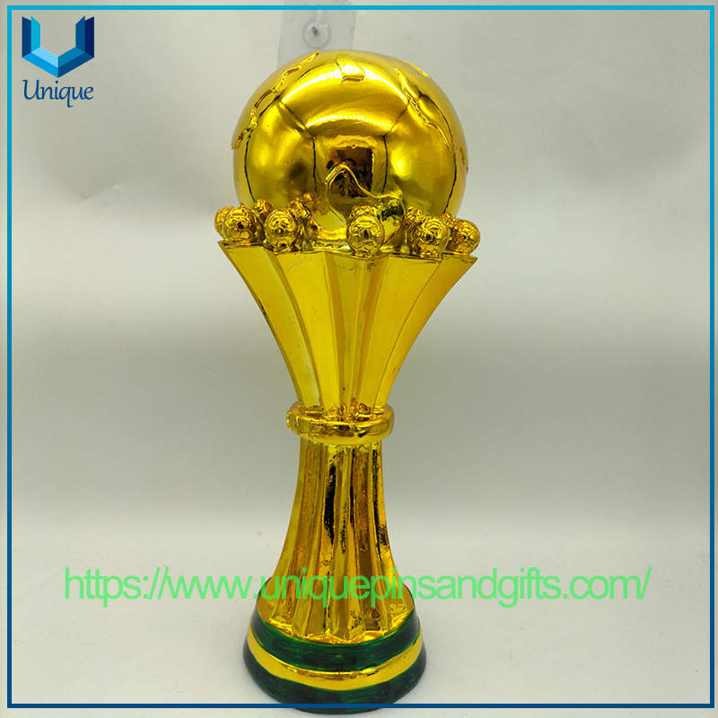 Custom Design African Cup Football Trophy Model Trophy Crafts Creative Decoration Football Cup Trophy Model Fan Supplies