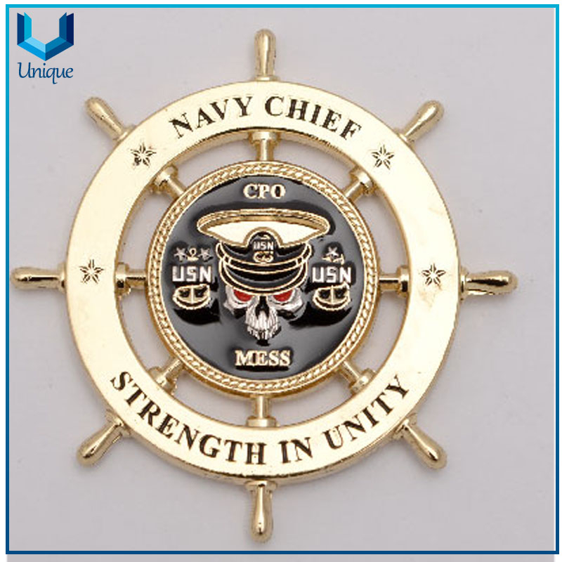 ECSO Creative Coin, Soft Enamel 3D Coin, Military, Army, Police coin, Customize Novelty Souvenir Medal Coin