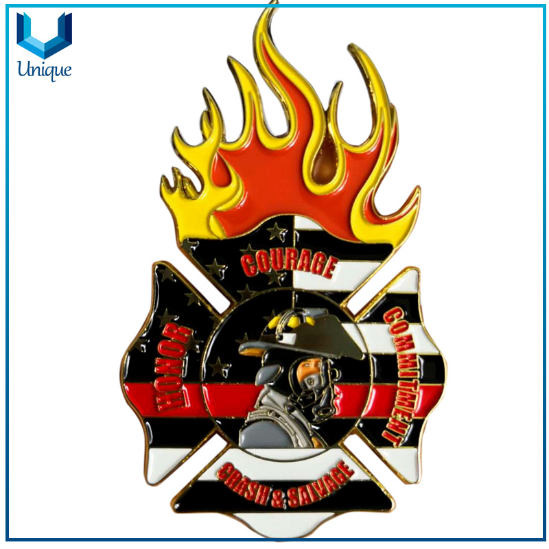 3D Rope Edge Gold plating Navy Coin, USA Military Coin, 3D UV printing Anchor Challenge coin 