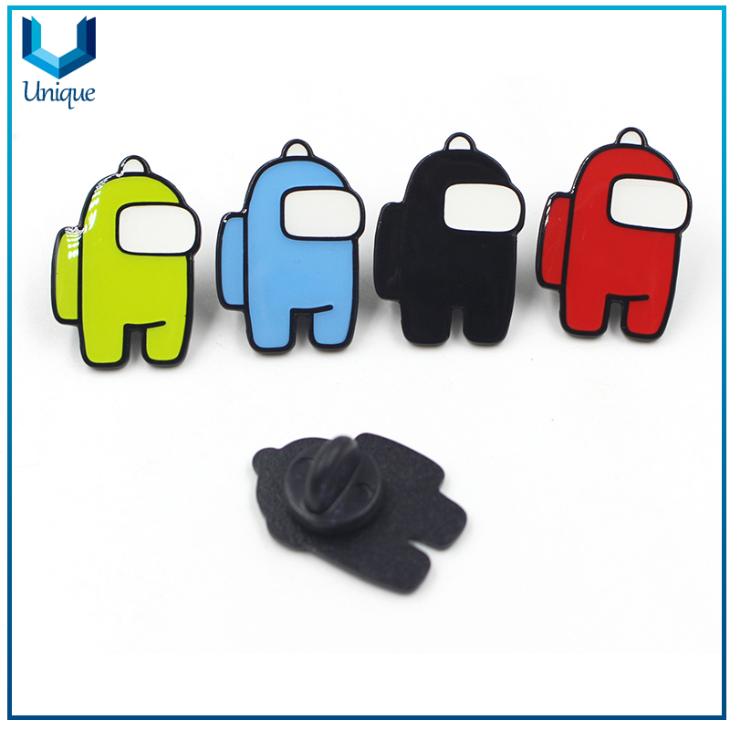 3D Among Coin, Among Lapel Pin, Among Keychain, Customize Metal Crafts, Free Design Commemorative Coin, Souvenir Pins for Gifts
