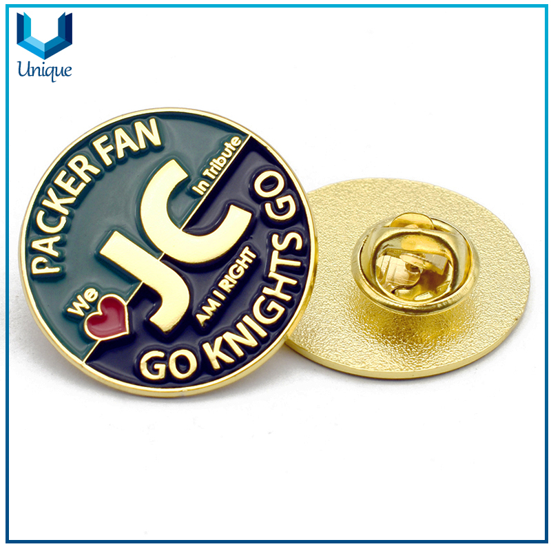 Gold Military Lapel Pin, School Metal Brooch, Customize Metal Emblem,Promotional Gift Pins, Customize Design Metal Crafts Factory