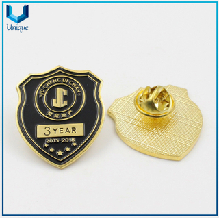 china Military Coin factory, Customize Police Badge with Genuine Leather Holder , 3D 24k Gold Plating Military Badge with Engraving Series Number,