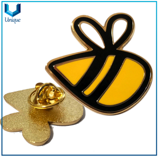 High Quality, 24K Gold Plating Lapel Pin, Hard Enamel Pin Badge, Customize Your Own Design, Free Artwork Metal Crafts Customize