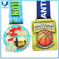 Custom 3D Gold Silver Bronze Championship Medal Challenge Medallion Swimming Judo Karate Bike Run Football Racing Soccer Finisher Triathlon Marathon Sports Medal
