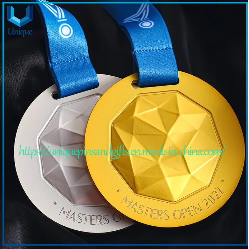 Factory Custom 3D Sport Metal Medal Gold Silver Bronze Military Medal Judo Taekwondo Running Marathon Football Soccer Basketball Karate Medals