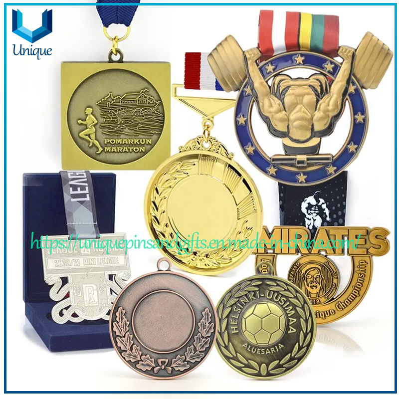  Customized 3D Gold Metal Wrestling Bike Cycling Swimming Judo Karate Bike Run Football Racing Soccer Finisher Triathlon Marathon Sports Medal