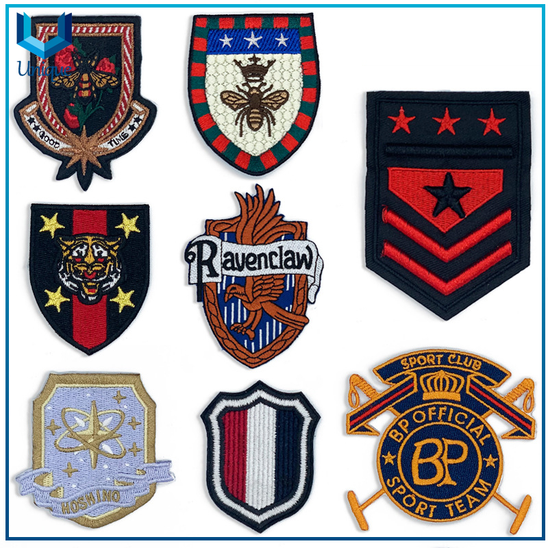 Embroidery Label for Luggage, Military Embrolidery Badge for Uniform, Iron on Embroidery patches for Garment Accessories