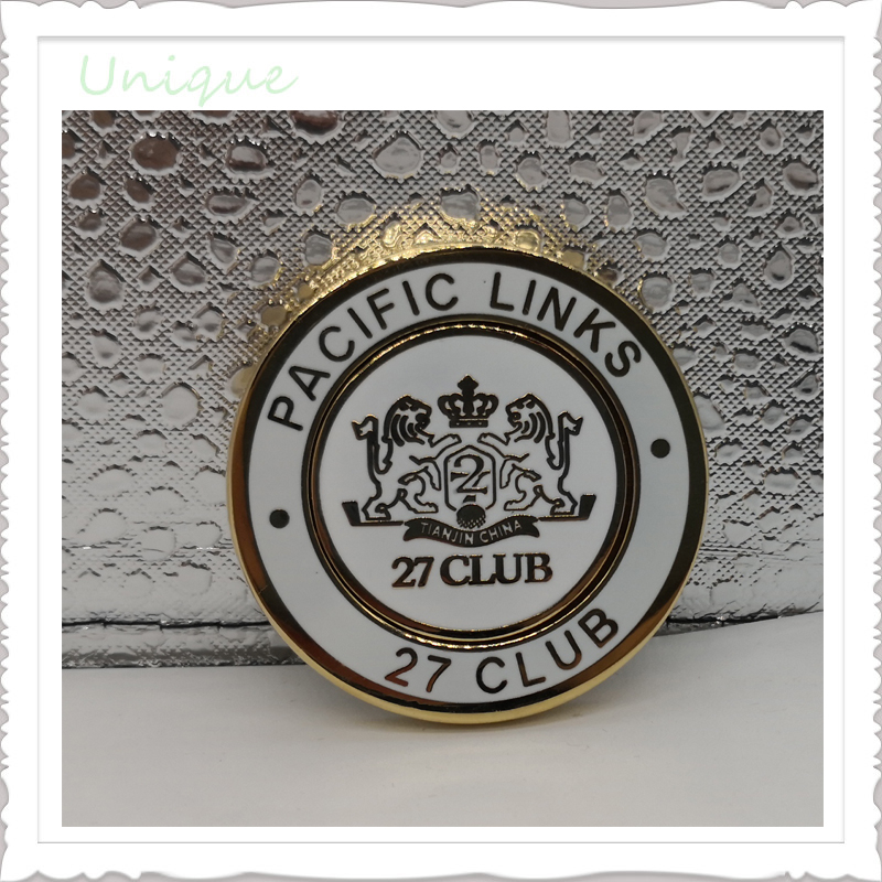 Customize Metal Crafts Factory, Golf Accesories Gifts, Hard Enamel Magnet Golf Ballmarker for Cap Cliip, Divot Tool
