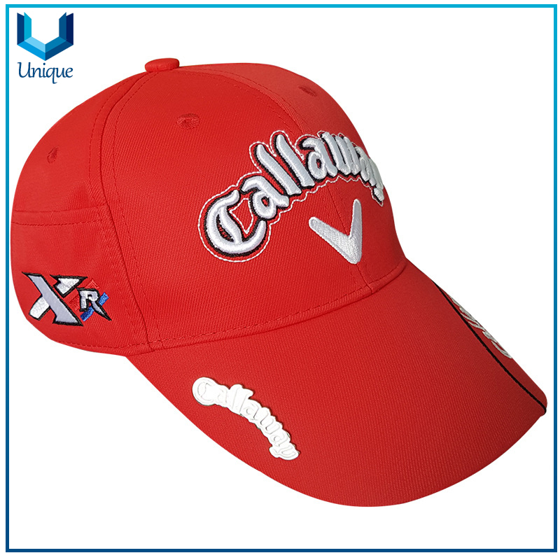 Custom Logo Structured Long Bill Brim Golf Baseball Cap Snapacks, Embroidery Golf Hat Fashion Sport Baseball Cap