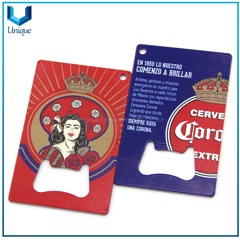 Custom Promotion Gifts Printing Blank Personalized Fashion Credit Card Bottle Opener, Engraved Logo Credit Card Wallet Beer Bottle Opener 