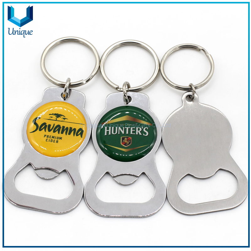 Customize Zinc Alloy Bottle Opener with Printing Logo with Epoxy, Fashion Cute Lovely Best Sell Beer Bottle Opener for Souvenir Gifts