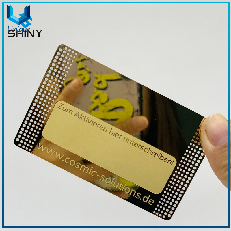 China Metal Crafts Manufacturer for Metal Business Card, Gold / Silver/ Copper Brushed Metal Invitation Card, Stainess Steel Membership Card