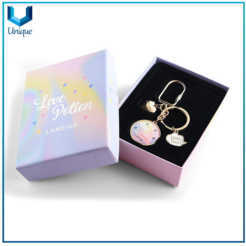 Customize Fashion Metal Keychain, Creative Best Sell Promotional Gifts, Fancy Gold Keychain for Decoration