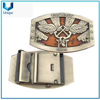 USS WASP LHD-1 Metal Buckle, Military Police, Fasion Metal Crafts Accessories, 3D USA Navy Buckle