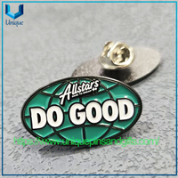 Custom Thailand All Stars Lapel Pin Black Nickel School Metal Personalized Brooch