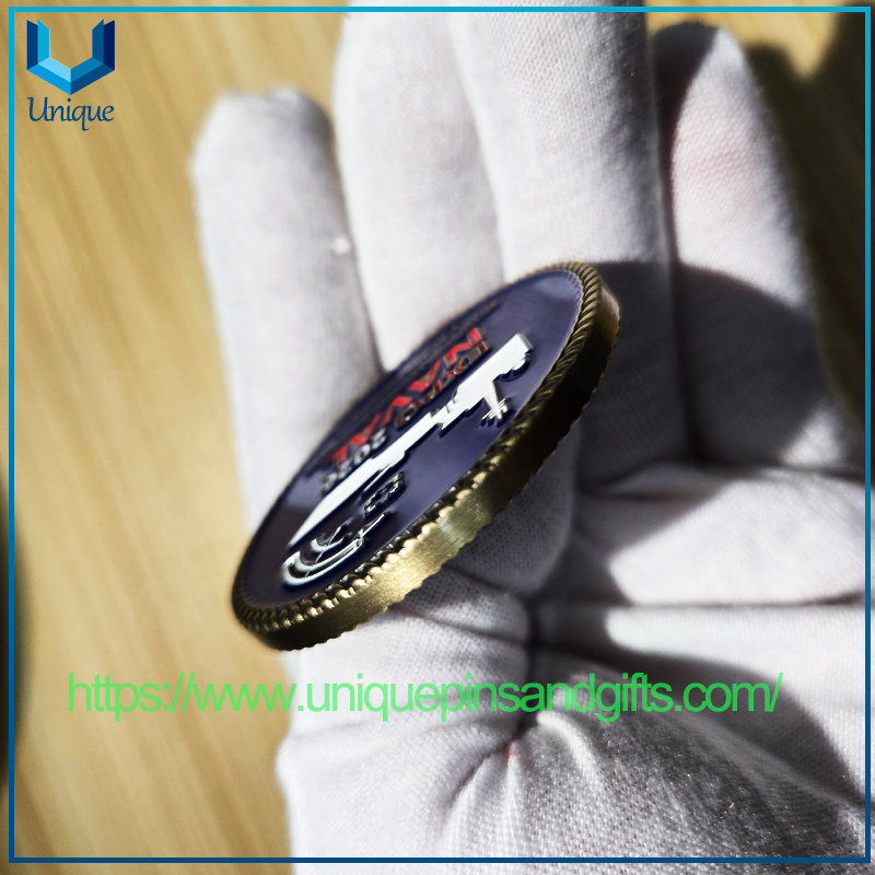 Custom Design High Quality 3D Metal Commemorative Coins EXPO 2026 NAVAL FISA Naval Coins