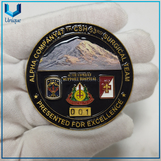 Wholesale Army challenge coin manufacturer antique gold plating soft enamel Custom High Quality Gold custom challenge coins