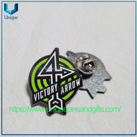 Custom Best Promotional Gifts Israel Souvenir Gift Metal Brooch Lapel Pin with Gift Box for Packing