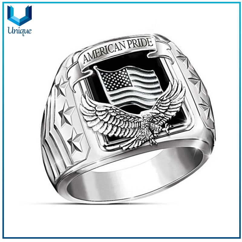 Wholesale High Quality Fashion Hot Sale Male Finger Ring Stainless Steel Rings for Men