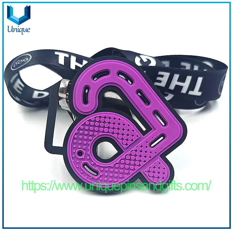 Customized Personalized Soft PVC Rubber Award Medal (10)