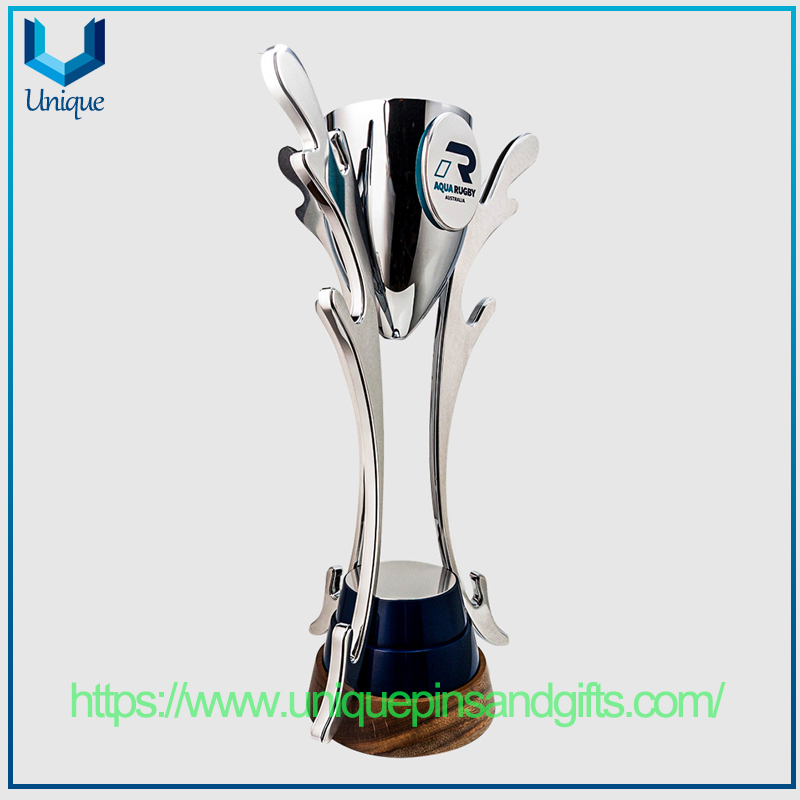 Free Design Customize New Mold Metal Trophy Creative Enterprise Honor Excellent Lettering Trophy (16)