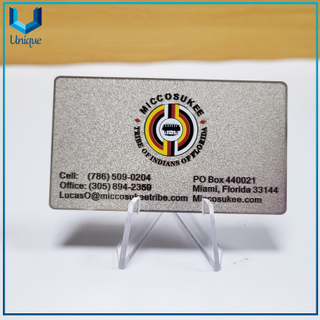 nickel Plating metal business card