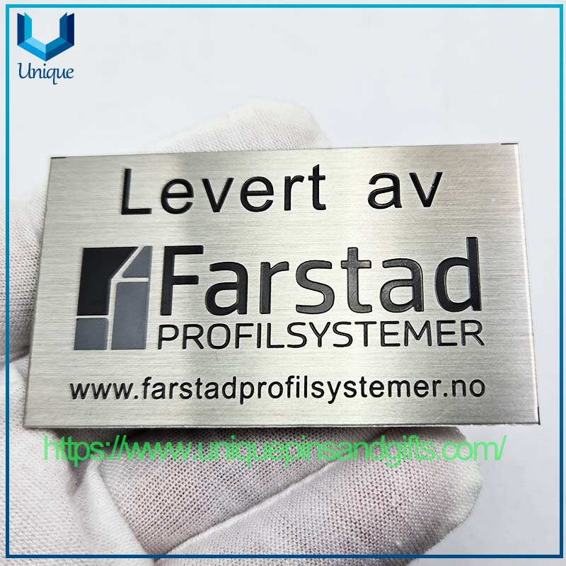 Customized Design Company Stainless Steel Metal Plaque