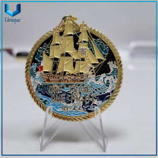 Sailing commemorative coin