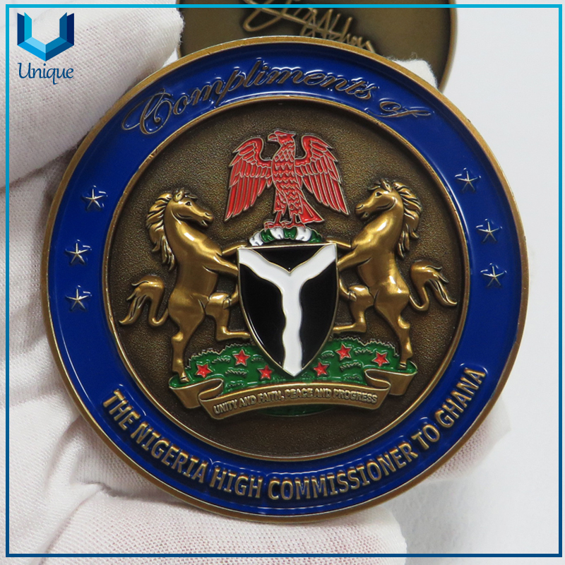 Custom Design Made Metal 2.25" 3D Police Army Military Navy Marine Command Souvenir Coin Firefighter Police Challenge Commemorative Coins