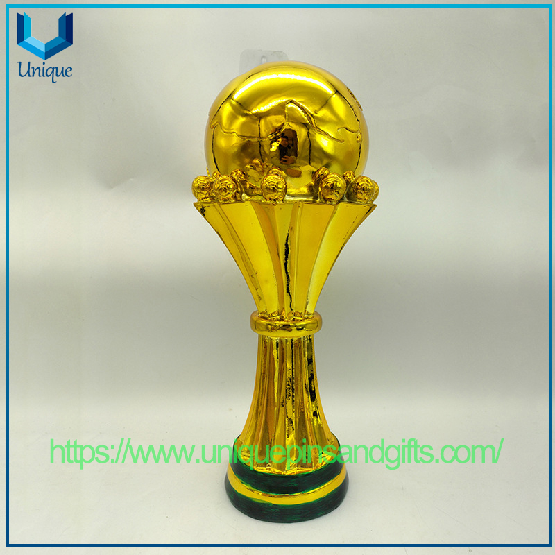 Custom Design African Cup Football Trophy Model Trophy Crafts Creative Decoration Football Cup Trophy Model Fan Supplies