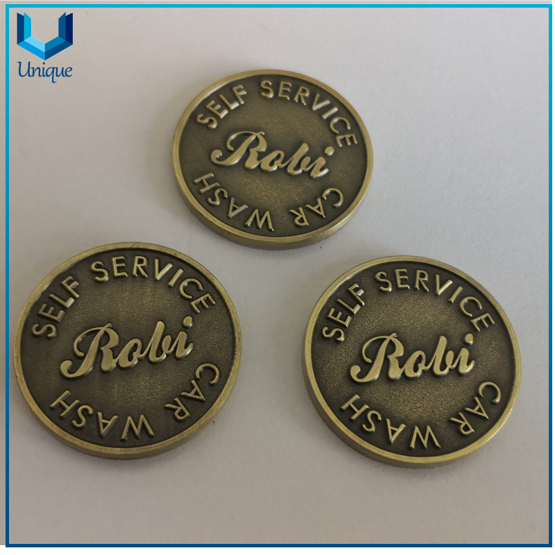 Die Cast Zinc Alloy,25mm Diameter Mini Coin,Antique Brass Sounenir Coin, Car Coin, 2D Mint Coin, Custom Coins And Medallions