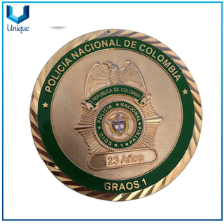 Customize 3D Coin,Colombia Policia Coin, Military Coin, Diamond Edge 3D Coin, Air force challenge coins