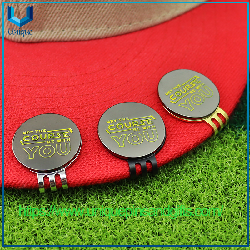 New Model Golf Accessories Creative Star Wars Metal Manganese Steel Cap Clips Golf Ball Markers Lawn Divot Tools