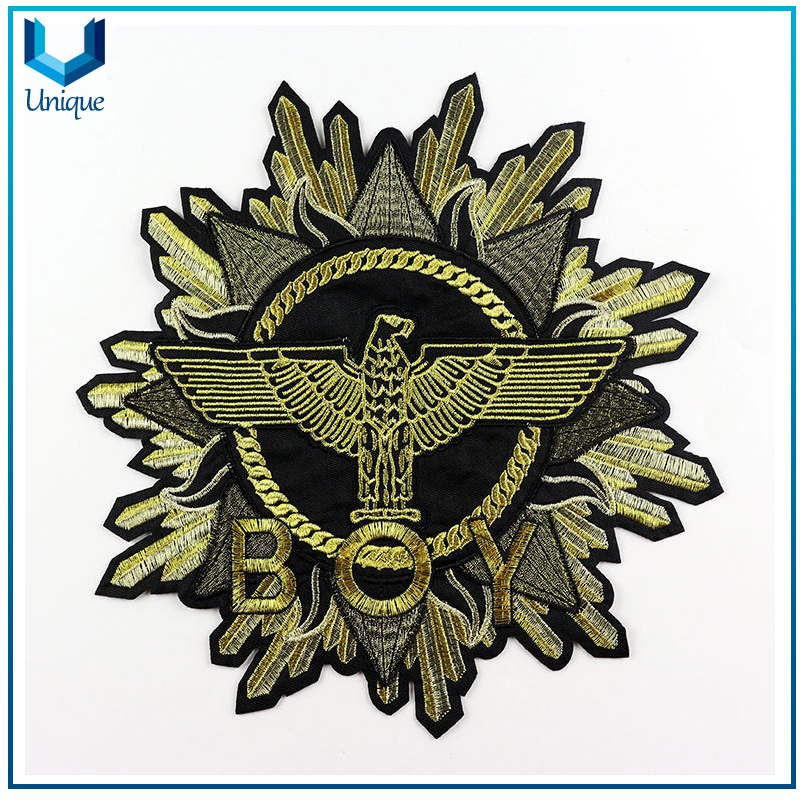  Garment Embroidery Patch, Full Embroidery Military Badge,Custom military navy epaulette shoulder Mark, Police Uniform Embroidery Logo