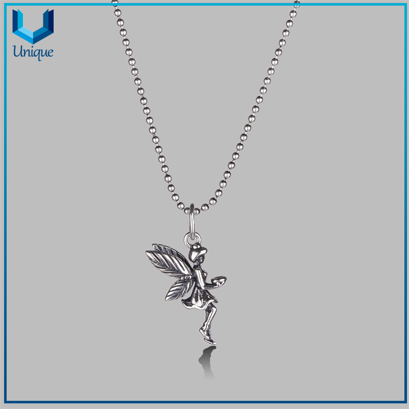 High Quality Fashion 925 Silver Necklace Cartoon Pendant, Custom Design 925 Sterling Silver Rabbit Charms