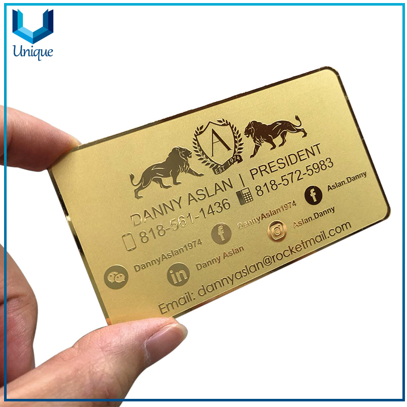 Metal invitation card-16-2