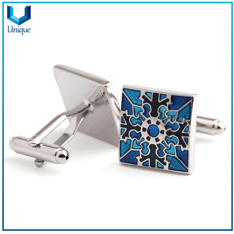 Fashion Cufflink, High quality Die Struck Brass Cufflink, Jewerly Wedding Cufflink in Soft Enamel for Promotional Gifts