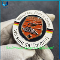 Custom Design High Quality 2.25" 3D Metal Commemorative Coins,LUH SAR RESCUE Commemorative Coins