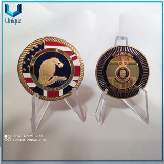 Wholesale Customize High Quality Horse Mirror Coin