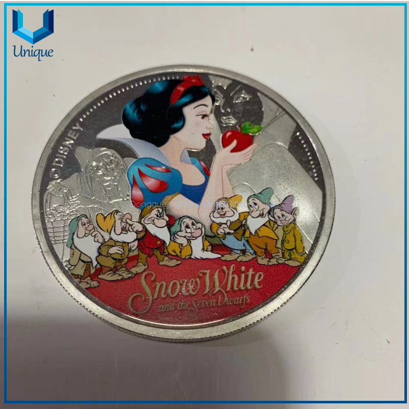 China Mirror Like Gold Coins, Cheap Price Cartoon Gold Coin