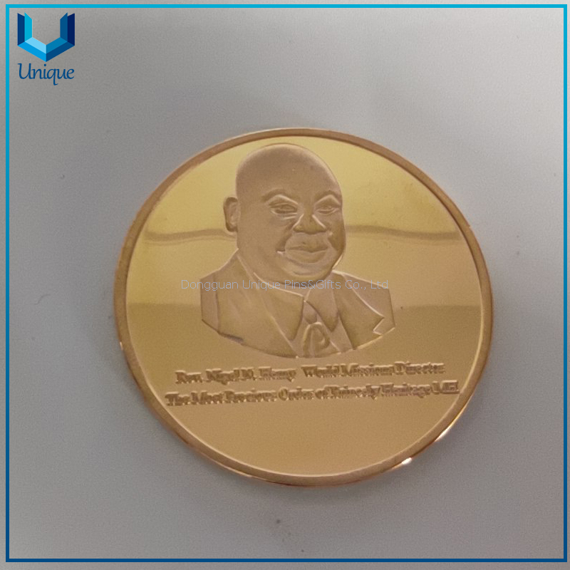 Mirror Like Gold Coins Cheap Price Royal Gold Coin