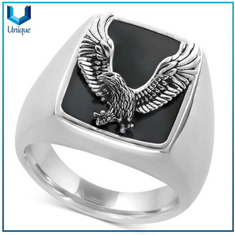 Wholesale High Quality Fashion Hot Sale Male Finger Ring Stainless Steel Rings for Men