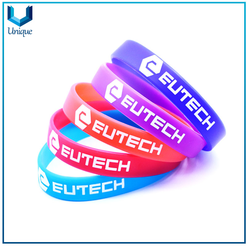 New Debossed Silicone Wrist Bands,Personalized Scented Silicone Bracelet,Thin Rubber Silicone Wristband