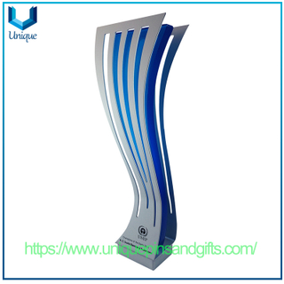 Customize New Mold Metal Trophy Creative Enterprise Honor Excellent Lettering Trophy
